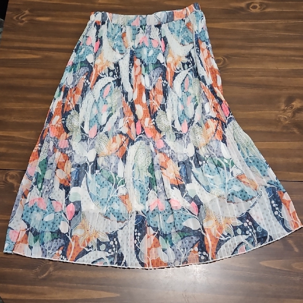 NorthStyle Multicolor Floral A-Line Skirt